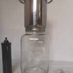 filtre à eau 8 litres inox verre